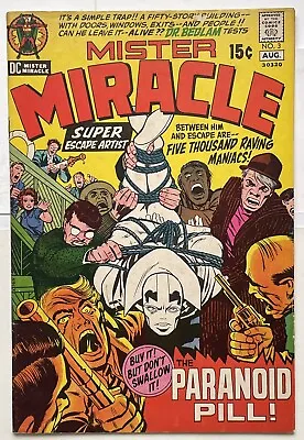 Buy Mister Miracle #3 - 1971 -DC COMICS **1ST APP. DOCTOR BEDLAM** • 7.20£