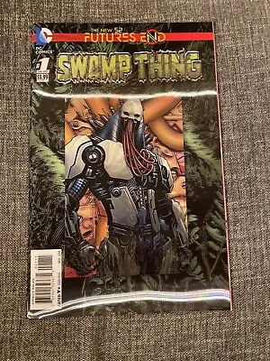Buy Swamp Thing #1 DC New 52 Futures End Comic 2014 3D Lenticular Cover  • 4£