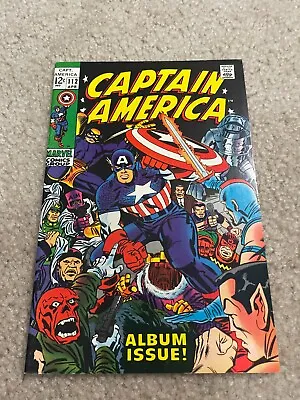 Buy Captain America #112 Silver Age Marvel Comic 1969 • 91.94£