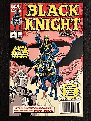 Buy Marvel Comics BLACK KNIGHT #1 1st Solo Series The Black Knight June 1990. • 23.83£