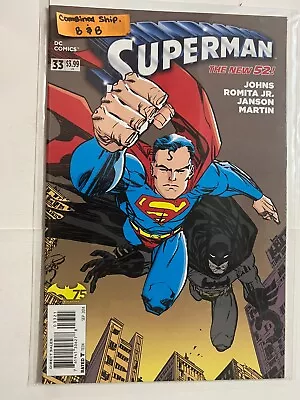 Buy SUPERMAN #33  BATMAN 75TH ANN ERIK LARSEN VARIANT COVER THE NEW 52! | Combi • 3.94£