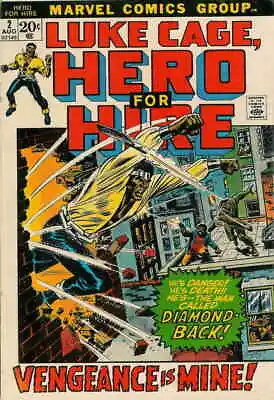 Buy Hero For Hire #2 VG; Marvel | Low Grade - Luke Cage 1st Appearance Claire Temple • 25.73£