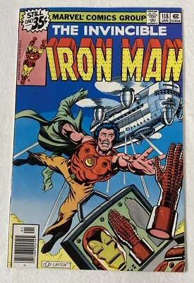 Buy Iron Man #118 1979 Marvel Comics🔑 1st App James Rhodes / War Machine NM 9.0~9.4 • 24.09£