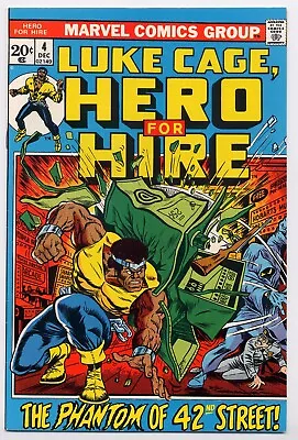 Buy Hero For Hire 4 NM- 1972 Marvel 1st App Phantom Of 42nd Billy Graham • 39.53£
