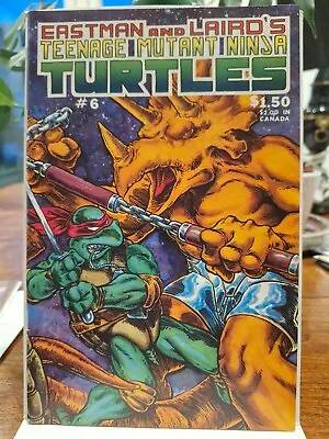 Buy Teenage Mutant Ninja Turtles #6 | Vf+ | 1986 | Triceretons • 45.37£