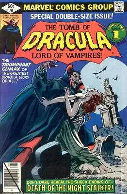 Buy Tomb Of Dracula #70D VG 1979 Stock Image • 11.83£