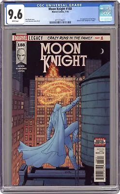 Buy Moon Knight #188A Burrows CGC 9.6 2018 4113734011 • 87.95£