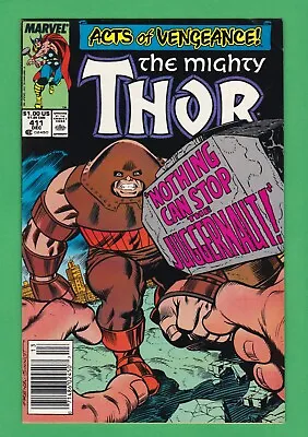 Buy Thor #411 • Ron Frenz & Joe Sinnott • 1st App New Warriors • Newsstand Ed • 1988 • 15.76£