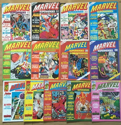 Buy Marvel Super-Heroes X 13 Issues (Marvel UK Comics) • 15£