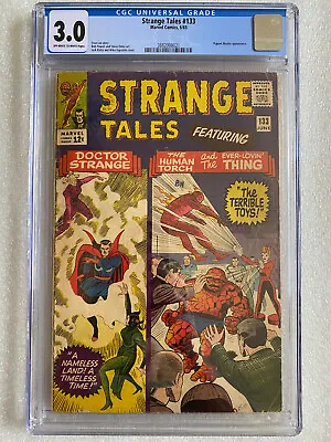 Buy Strange Tales #133 CGC 3.0 1965 - Puppet Master Appearance • 98.95£