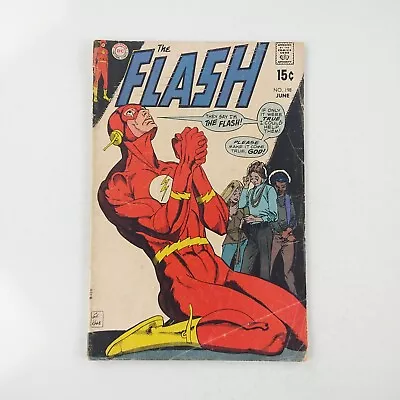 Buy The Flash #198 Early Zatanna Appearance, Gil Kane (1970 DC Comics) • 7.99£
