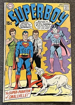 Buy Vintage 1970 SUPERBOY “The Super-Phantom Of Smallville” Jan. No. 162 Comic Book • 12.06£