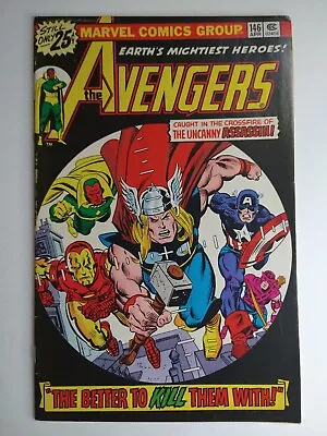 Buy Marvel Comics The Avengers #146 Gil Kane Cover, Tony Isabella Story VF 8.0 • 13.34£
