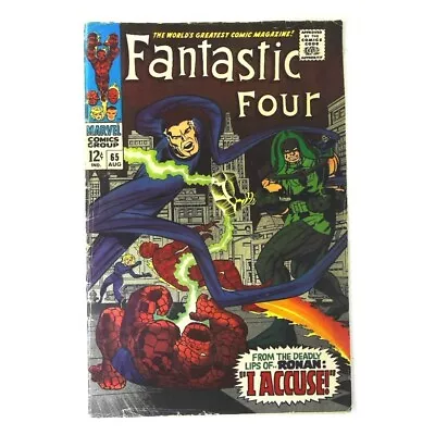 Buy Fantastic Four (1961 Series) #65 In Very Good + Condition. Marvel Comics [u] • 84.29£