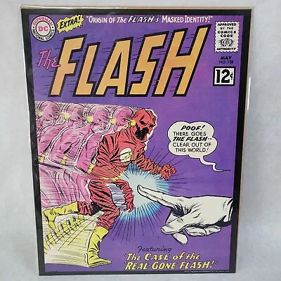 Buy The Flash #128 1962 Vintage Dc Comics Series 11 X14  Poster Print • 11.94£
