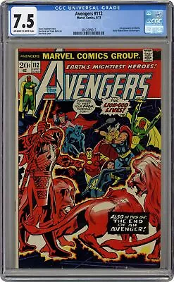 Buy Avengers #112 CGC 7.5 1973 3812099013 • 150.80£