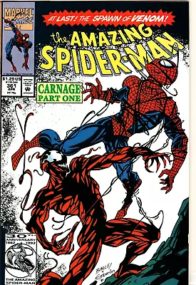 Buy Amazing Spider-Man #361  KEY 1st Appearance Of Carnage- (PRESSED)   HIGH GRADE • 198.68£