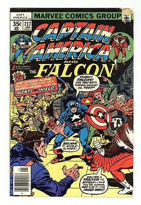 Buy Captain America #217 VG 4.0 1978 1st App. Quasar Aka Marvel Man Aka Marvel Boy • 9.99£