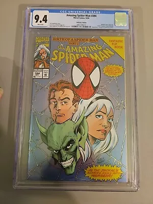 Buy Amazing Spider-Man #394 Vol 1 Comic Book - CGC 9.4 - Foil Flipbook • 46.04£