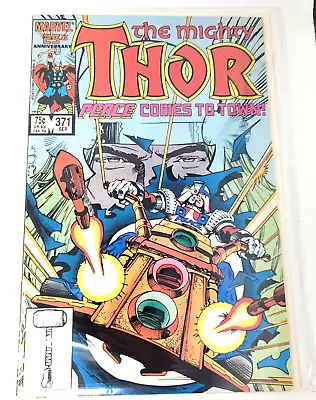 Buy The Mighty THOR #371 SEP 1986 Marvel VF+ NEW 1st Justice Peace • 28.38£
