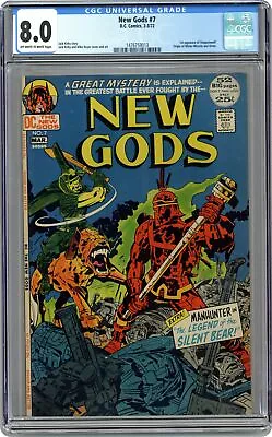 Buy New Gods #7 CGC 8.0 1972 1476759013 • 276.21£