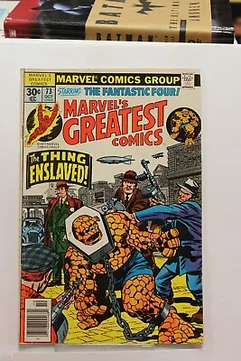 Buy MARVEL'S GREATEST COMICS #73 (1977) Fantastic Four, Stan Lee, Jack Kirby, B • 3.16£