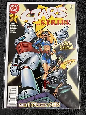 Buy Stars And STRIPE S.T.R.I.P.E. #0 DC Comics 1999 1st Appearance Of Stargirl • 47.80£