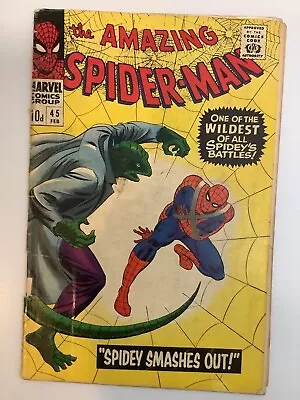 Buy Amazing Spider-Man #45 (1967) Stan Lee / John Romita (Fair) • 30£