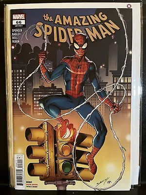 Buy Amazing Spider-Man #66 Mark Bagley (2021 Marvel) We Combine Shipping • 3.96£