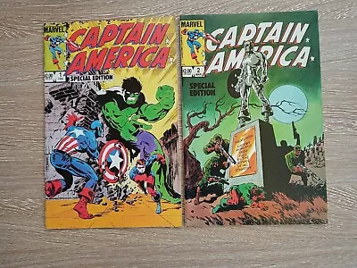 Buy Marvel Captain America: Special Edition 1 And 2 , 1984, Jim Steranko High Grade • 10£