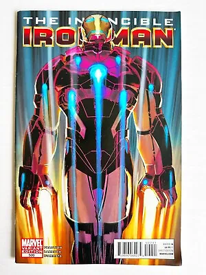 Buy INVINCIBLE IRON MAN (2008) #500 ROMITA JR Variant • 23.98£