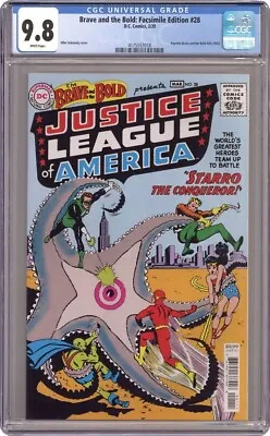 Buy Brave And The Bold 28 Facsimile CGC 9.8 Reprints 1st Justice League 1960 DC 2020 • 56.29£