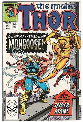 Buy THOR #391 ~ MARVEL 1988 ~ 1st Appearance Of Eric Masterson VF/NM • 32.16£