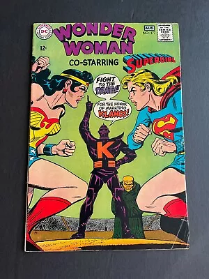Buy Wonder Woman #177 - Wonder Woman & Supergirl (DC, 1968) Fine • 61.48£