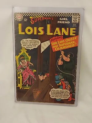 Buy Superman's Girl Friend Lois Lane #67 1966 Comic Book  DC Silver Double Size  • 18.41£