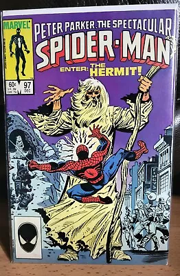 Buy Peter Parker The Spectacular Spider-Man #97 *1st App The Hermit*  Marvel Comic  • 8.99£