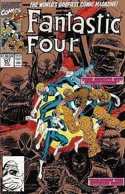 Buy Fantastic Four (1961) # 347 (7.5-VF-) Art Adams Cover 1990 • 5.40£