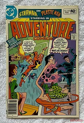 Buy DC ADVENTURE COMICS #468 1st Series STARMAN & PLASTIC MAN Feb 1980 VF/NM* • 1.57£