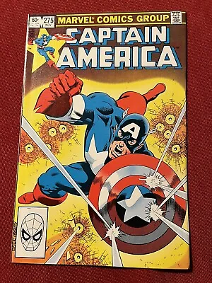 Buy Captain America #275 VFN+ 1982 *FIRST AS BARON ZEMO* • 19.99£