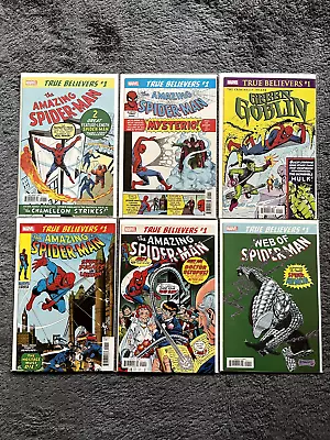 Buy Marvel True Believers The Amazing Spider-Man X6 Comic Lot - Green Goblin... • 25£