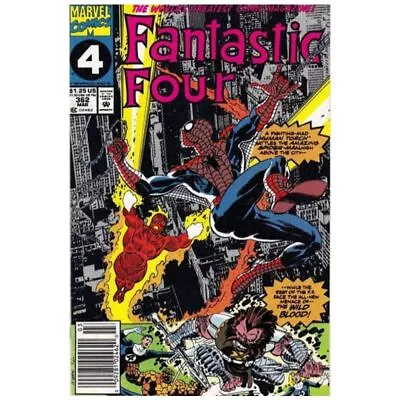 Buy Fantastic Four (1961 Series) #362 Newsstand In NM Minus Cond. Marvel Comics [f^ • 6.11£