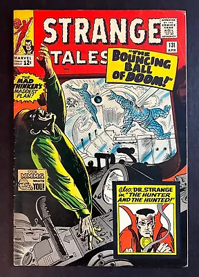 Buy STRANGE TALES #131 Fantastic Four Thing Human Torch Ditko Dr. Strange Mordo 1965 • 31.77£