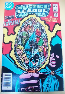Buy Dc Comic #214 May * Xf-au * Justice League * Chaos In Crystal • 8.30£