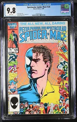 Buy Spectacular Spider-Man 120 CGC 9.8 NM/MT Marvel Comics 1986 • 86.97£