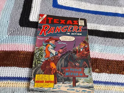 Buy Texas Rangers In Action Comic Number 51 August 1965 Charlton Comic Group Box 68 • 6£