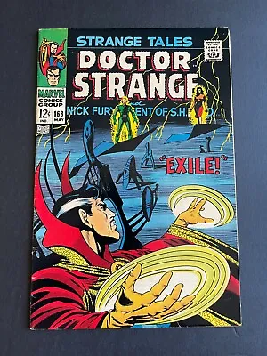 Buy Strange Tales #168 -  Last Issue Of Strange Tales To '73 (Marvel, 1968) Fine+ • 19.22£
