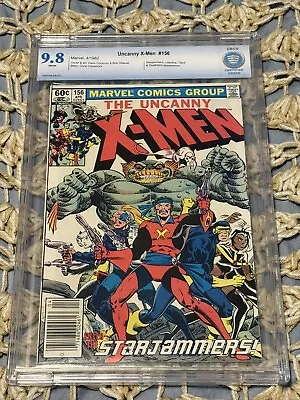 Buy Uncanny X-Men #156 CBCS 9.8 NEWSSTAND 1982 Starjammers Tigra & Brood (Not CGC) • 155.91£