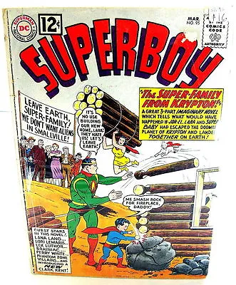 Buy *Superboy (Vol. 1) Low-Grade LOT #95, 96, 105, 106, 112, 113, 124  (7 Books) • 52.82£