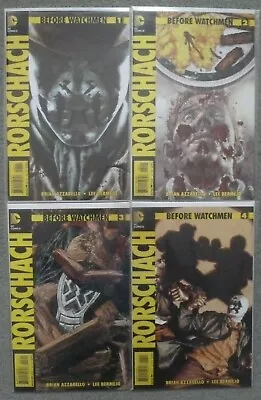 Buy Before Watchmen  Rorschach  #1-4 Set..azzarello/bermejo..dc 2012 1st Print..vfn+ • 14.99£