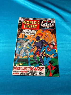 Buy World's Finest #162, Nov. 1966, Batman! Superman! Fine Minus Condition • 9.65£